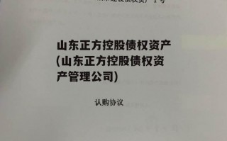 山东正方控股债权资产(山东正方控股债权资产管理公司)