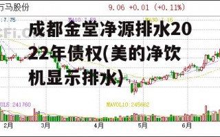 成都金堂净源排水2022年债权(美的净饮机显示排水)