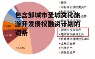 包含邹城市圣城文化旅游开发债权融资计划的词条