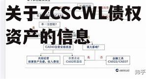 关于ZCSCWL债权资产的信息-第1张图片-中国政府平台债