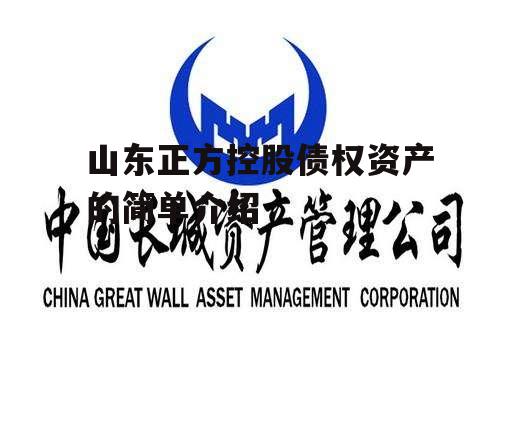 山东正方控股债权资产的简单介绍
